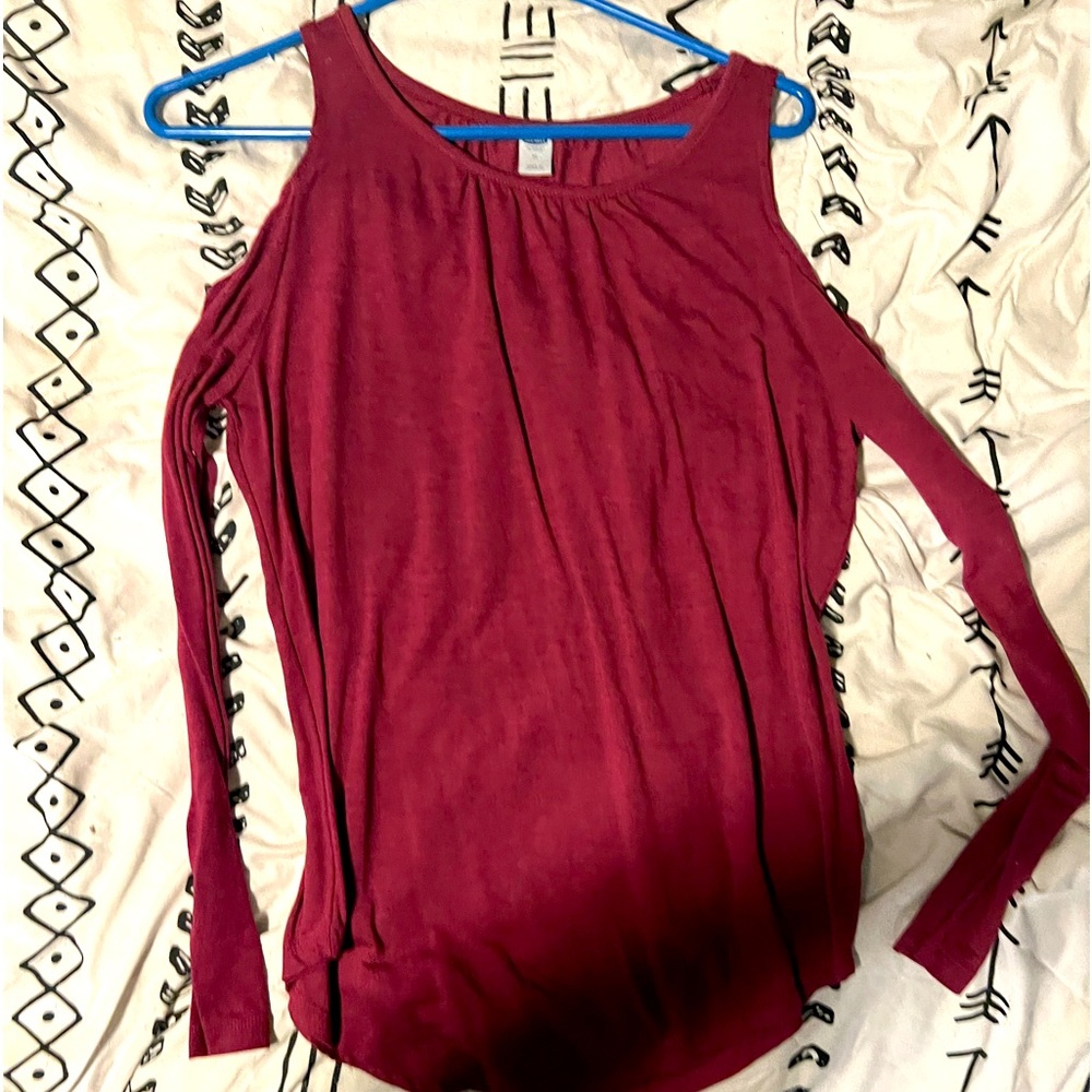 Open should long sleeve